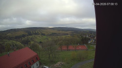 Panorama západ