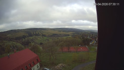Panorama západ