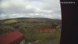 Panorama západ
