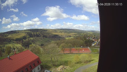 Panorama západ
