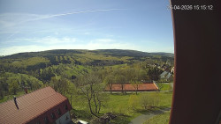 Panorama západ