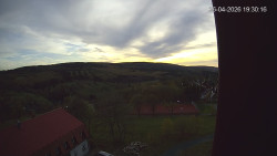Panorama západ
