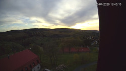 Panorama západ