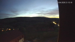 Panorama západ