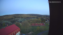 Panorama západ