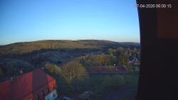 Panorama západ