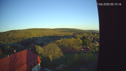 Panorama západ