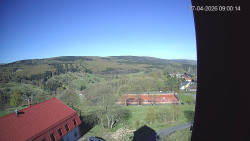 Panorama západ