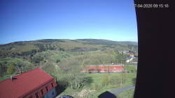 Panorama západ