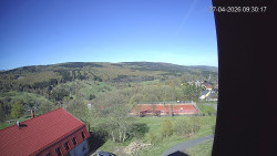 Panorama západ