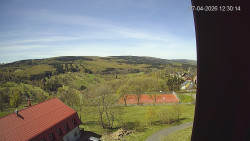 Panorama západ