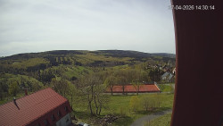 Panorama západ
