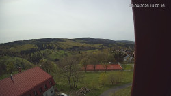 Panorama západ