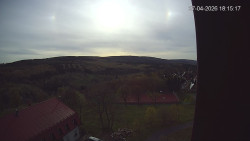 Panorama západ