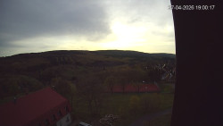 Panorama západ
