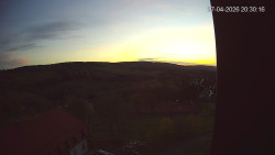 Panorama západ
