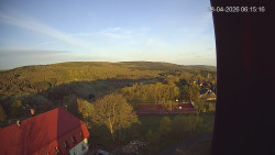 Panorama západ