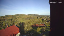 Panorama západ