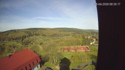 Panorama západ