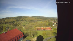 Panorama západ