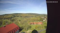 Panorama západ