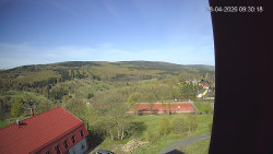 Panorama západ