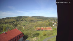 Panorama západ