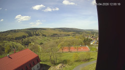 Panorama západ
