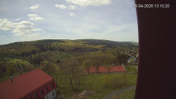 Panorama západ