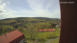 Panorama západ
