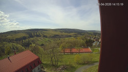 Panorama západ