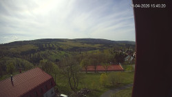 Panorama západ