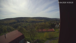 Panorama západ