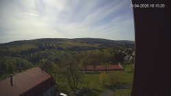Panorama západ