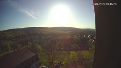 Panorama západ