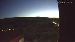 Panorama západ