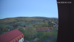 Panorama západ