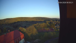 Panorama západ