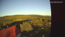 Panorama západ