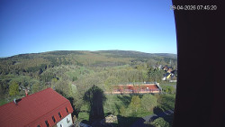 Panorama západ