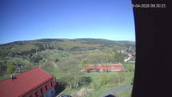 Panorama západ