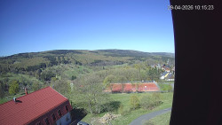 Panorama západ
