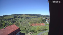 Panorama západ