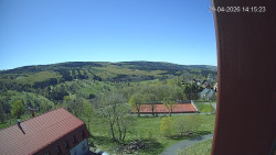 Panorama západ