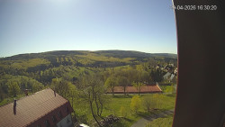 Panorama západ