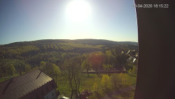 Panorama západ