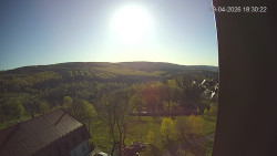 Panorama západ