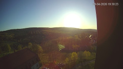 Panorama západ