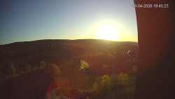 Panorama západ