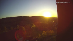 Panorama západ